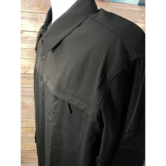 Magco Msen Mens Athletic Stretch Shirt Long Sleeve Fast Dry Outdoor Work 2XL - Picture 7 of 10